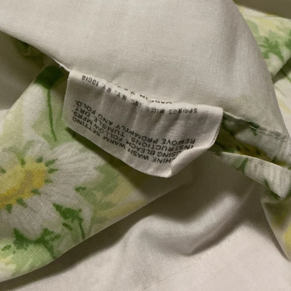 Vintage Springmaid Daisy Sheet Set